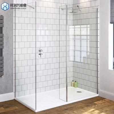 Cuarto de ducha sin marco con puerta corredera de vidrio templado personalizable Certificado SGS