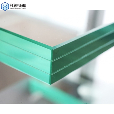 Vidrio laminado templado 8 8 mm 17.52 mm Vidrio de seguridad transparente Vidrio plano triplex