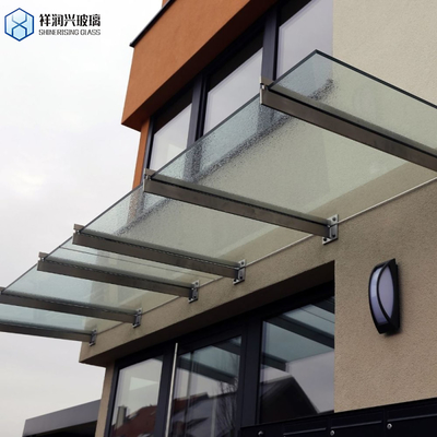 Costo por pie cuadrado de vidrio laminado templado con estructura sólida y laminado con PVB