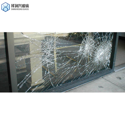 Costo por pie cuadrado de vidrio laminado templado con estructura sólida y laminado con PVB
