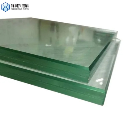 Vidrio laminado helado transparente para el mercado de Filipinas 7 mm de espesor vidrio triplex plano