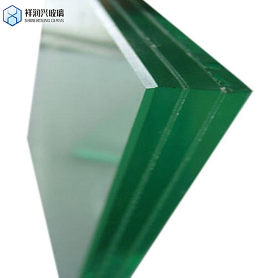 Técnica Vidrio de balcón laminado de 30 mm de espesor con capas templadas y laminadas transparentes