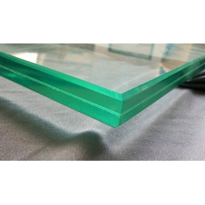 Moderado 8mm 4mm 4mm 8.38mm espesor PVB Intercapa de vidrio laminado