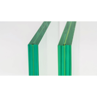 Moderado 8mm 4mm 4mm 8.38mm espesor PVB Intercapa de vidrio laminado