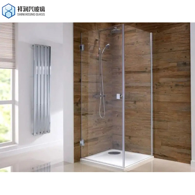 Mango de acero inoxidable puertas de ducha de deslizamiento de baño de circunvalación marco a un precio asequible