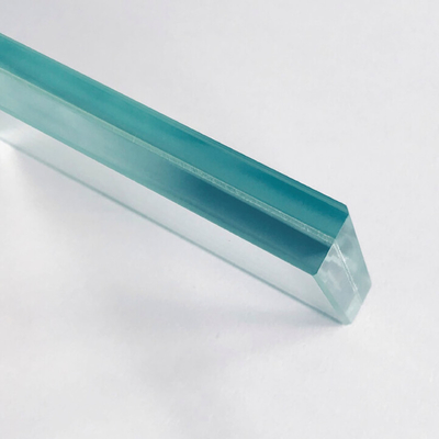 Panel de vidrio laminado de seguridad plana para la construcción de sándwich curvado endurecido templado