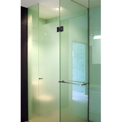 70X70 Casilla de ducha en forma de diamante Portable puerta de vidrio de seguridad de vidrio
