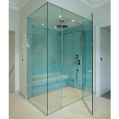Cabina de ducha de vidrio corredera 80X80 Negro Cuadrado pequeño para la seguridad del hogar y el diseño moderno