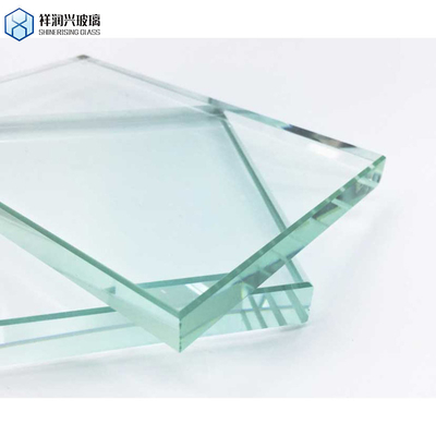 Vidrio de construcción transparente de seguridad templado de 8 mm y 12 mm de espesor con técnica laminada