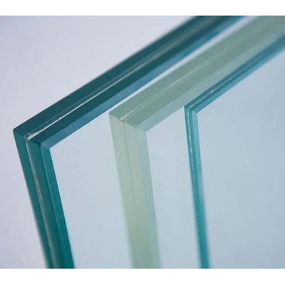 Construcción de la demanda de 6 mm de baja E reflejo de vidrio laminado helado para la tintura de color del tragaluz