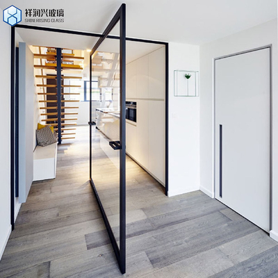 Casita de autobús de vidrio templado de 10 mm y 12 mm en Qingdao con opciones plegadas y desplegadas