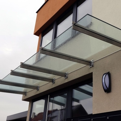 Vidrio de techo de seguridad PVB vidrio laminado templado transparente con servicio postventa de 5 años