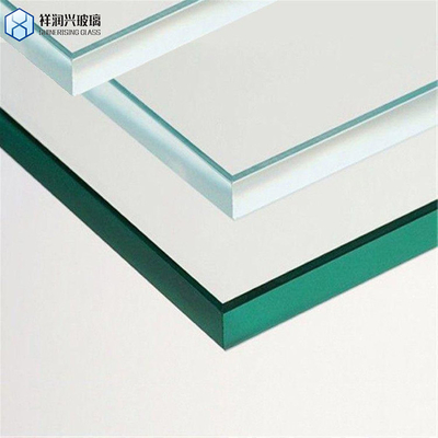 Vidrio laminado superblanco transparente templado para la construcción de vidrios industriales