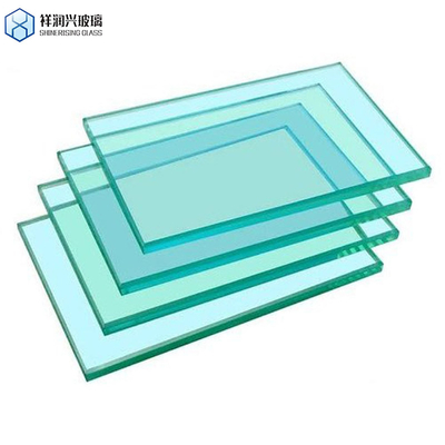 Vidrio laminado superblanco transparente templado para la construcción de vidrios industriales