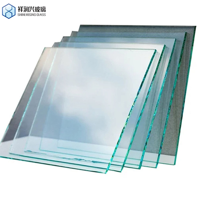 Vidrio laminado superblanco transparente templado para la construcción de vidrios industriales