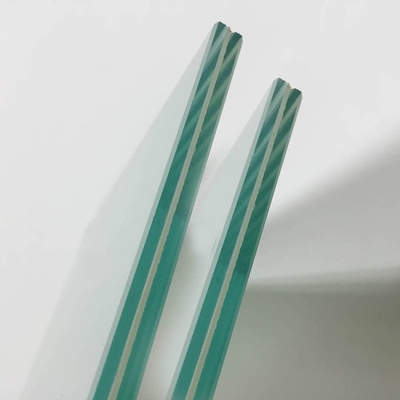 PVB suelo de vidrio laminado templado claro estructura sólida y eficiencia