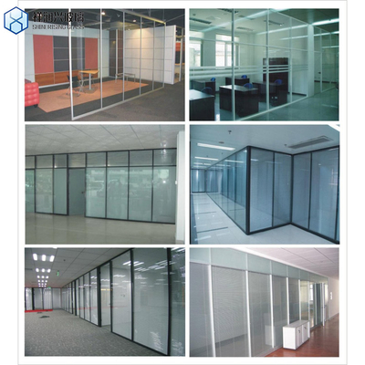 Barrera de viento pública cerca de cristal de aluminio de 1,8 metros de altura con norma GB15763.2-2005