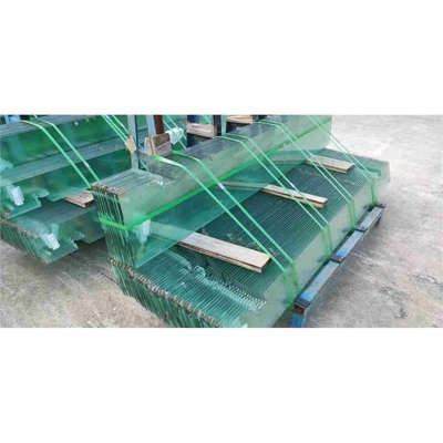 Vidrio templado transparente para barandillas, escaleras, balaustraderas y vidrio de baño