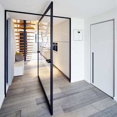 Vidrio laminado templado a medida, claro, totalmente templado, de 10 mm, de construcción térmica endurecida
