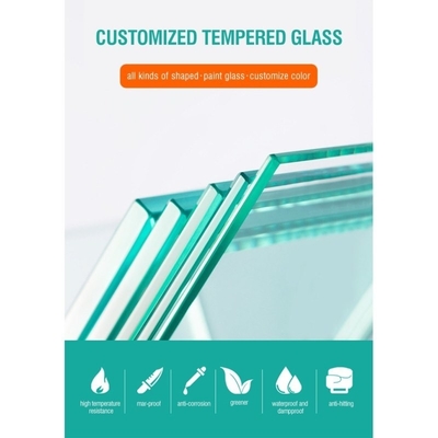 Sice como el cliente de primera 10 mm de vidrio templado de mesa para vidrio de ventana laminado precios