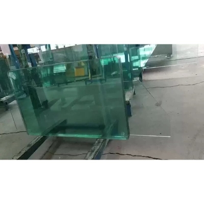 Vidrio templado de 5 mm para puertas 1830*2440/2140*3300/2440*3660 Fragmento estado III Vidrio resistente