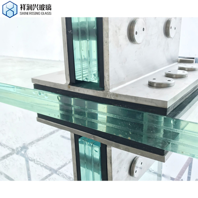 Vidrio de construcción laminado de seguridad para superficies planas duradero y seguro