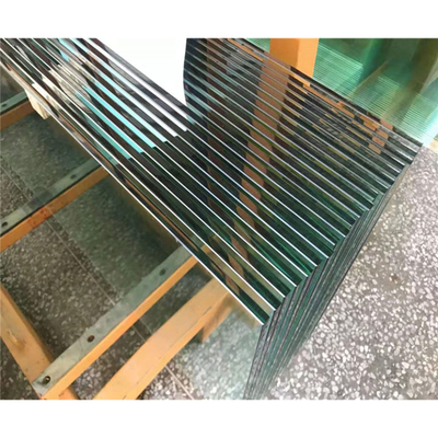 Vidrio de construcción comercial de 3-19 mm de color tintado gris oscuro bronce ideal para la arquitectura
