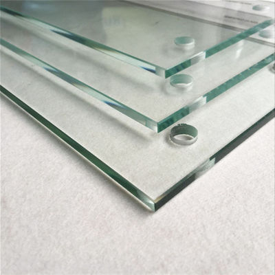 Vidrio super templado 4 mm 5 mm 6 mm 8 mm Vidrio de construcción decorativo claro por metro cuadrado