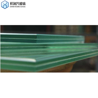 Flat Polido 6.38mm 8.38mm 8.76mm 10.38mm Vidrio laminado de seguridad de construcción claro / de colores