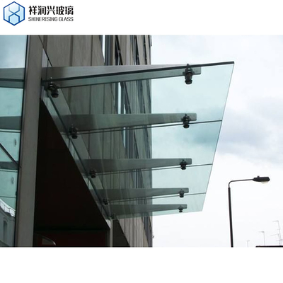 6.38-8.38mm Vidrio laminado templado claro para la reducción del ruido y la protección UV