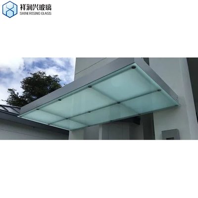 6.38-8.38mm Vidrio laminado templado claro para la reducción del ruido y la protección UV