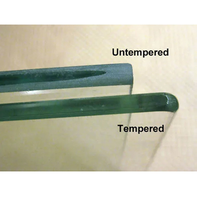Puertas de vidrio templado de 6 mm 8 mm 10 mm o paneles de techo con certificado ISO de China