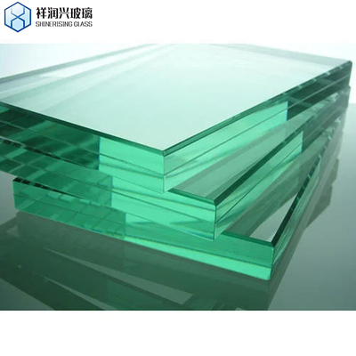 6.3mm / 6.38mm Vidrio laminado transparente de vidrio único de vidrio cableado / decorativo / vidrio de baño