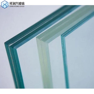6.38mm Vidrio laminado transparente con función decorativa Vidrio laminado de seguridad de colores