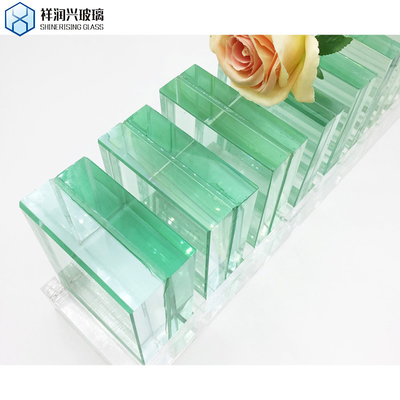Planta de fabricación de vidrio templado a medida para vidrio flotante transparente en capas arquitectónicas