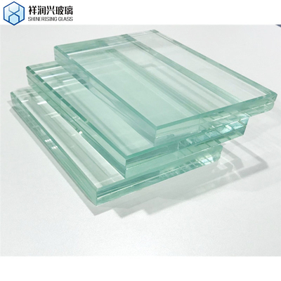 Planta de fabricación de vidrio templado a medida para vidrio flotante transparente en capas arquitectónicas