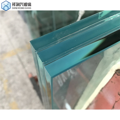 Arquitectura vidrio laminado templado de doble capa de alta transparencia con certificación CE
