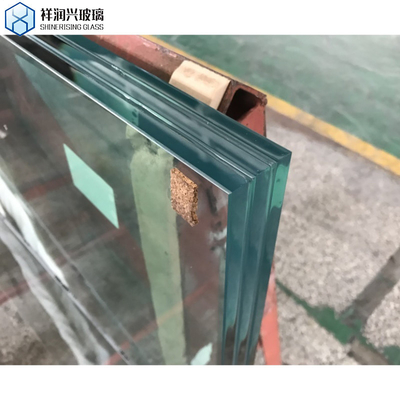 Arquitectura vidrio laminado templado de doble capa de alta transparencia con certificación CE