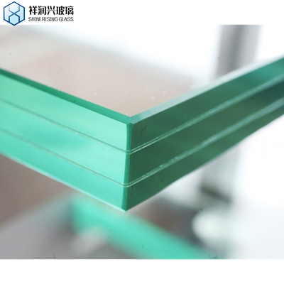 Arquitectura vidrio laminado templado de doble capa de alta transparencia con certificación CE