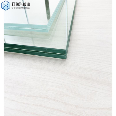 Arquitectura vidrio laminado templado de doble capa de alta transparencia con certificación CE