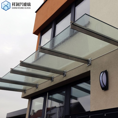 Panel de vidrio laminado templado 8 mm 10 mm 12 mm 15 mm para proyectos de construcción y al aire libre