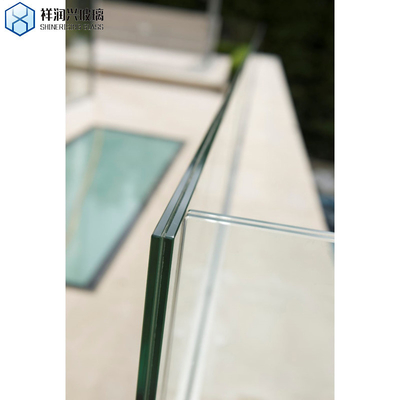 Panel de vidrio laminado templado 8 mm 10 mm 12 mm 15 mm para proyectos de construcción y al aire libre