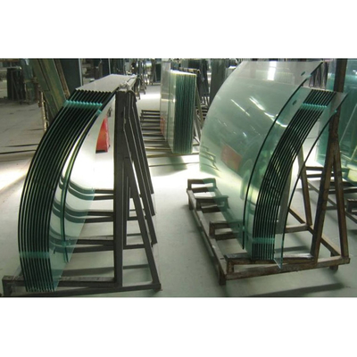 Panel de vidrio templado de cubicle de oficina insonorizado con espesor de 10 mm 12 mm 15 mm