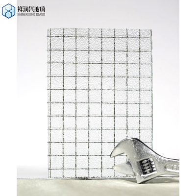 Vidrio de patrón Moru de 2 mm-8 mm normal claro para vidrio único Vidrio cableado / decorativo / de baño