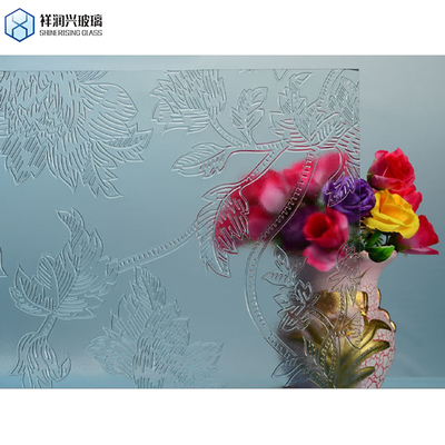 5 años de servicio postventa y vidrio de patrón de 3-10 mm/vidrio figurado/vidrio laminado transparente