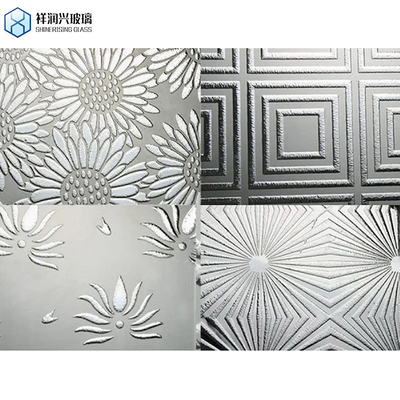 Muebles 2023 Diseño Rosa Cristal Noche Perla Vidrio con patrones 3mm 4mm 5mm con 5
