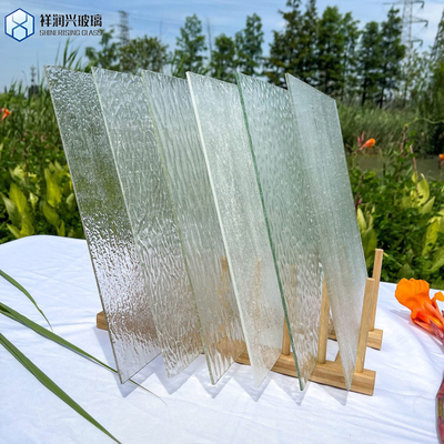 Paneles de vidrio laminados con patrón flotante claro personalizado para transformación interior