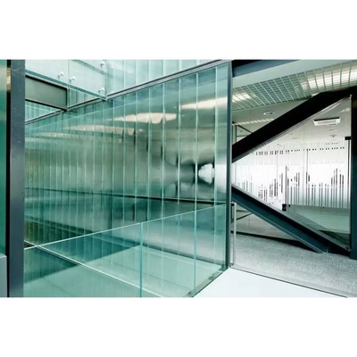 Vidrio templado de 10 mm para puertas de edificios comerciales