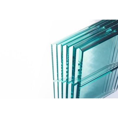 8 mm de vidrio templado helado sin marco de balaustrada pisadas de escalera con técnica laminada