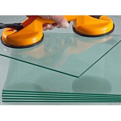 8 mm de vidrio templado helado sin marco de balaustrada pisadas de escalera con técnica laminada